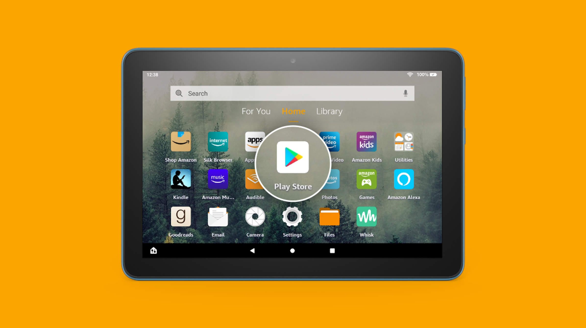 google play on fire tablet